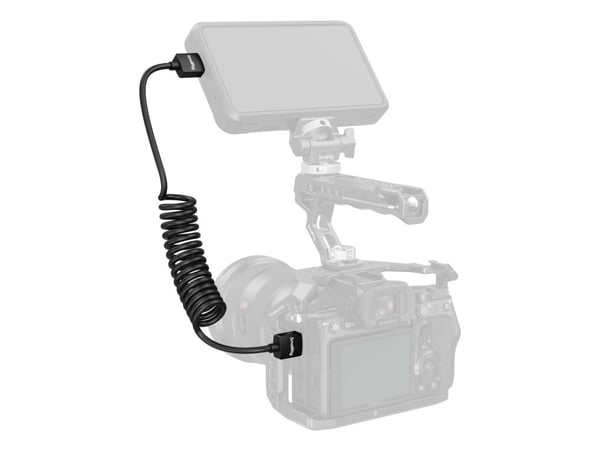 SmallRig 4963, 1 m, HDMI-tyyppi A (vakio), HDMI-tyyppi A (vakio), musta
