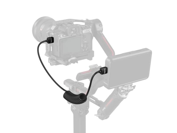 SmallRig 4963, 1 m, HDMI-tyyppi A (vakio), HDMI-tyyppi A (vakio), musta
