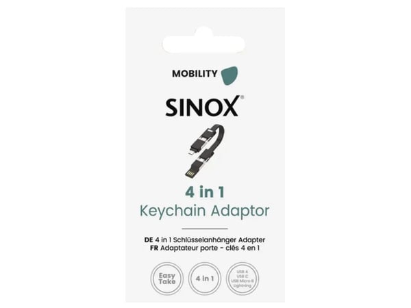 Sinox USB A+USB C-USB C+Micro+IOS, Lajittelu