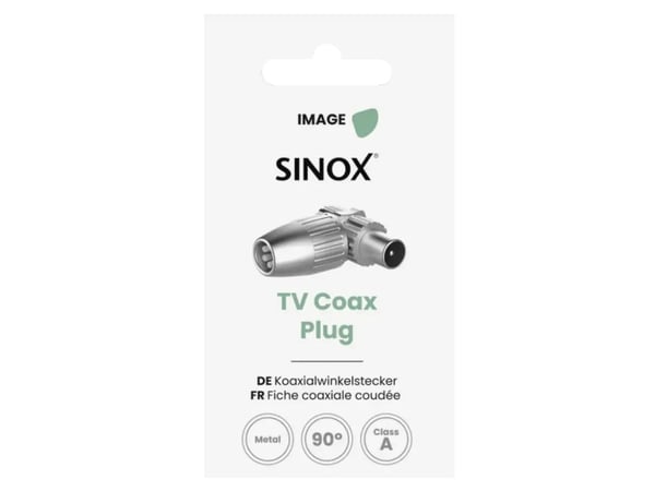 Sinox Coax metalliantenniliittimet YouSee &amp; Stofa hyväksynyt