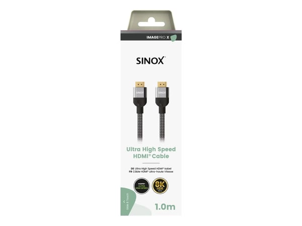 Sinox PRO X HDMI™-kabel 8K60Hz+E. 1 m. Variasjon