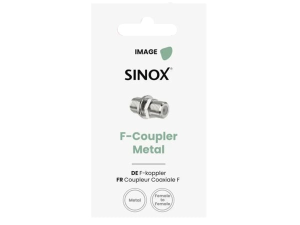 Sinoxin F-liitin antennin keräimelle