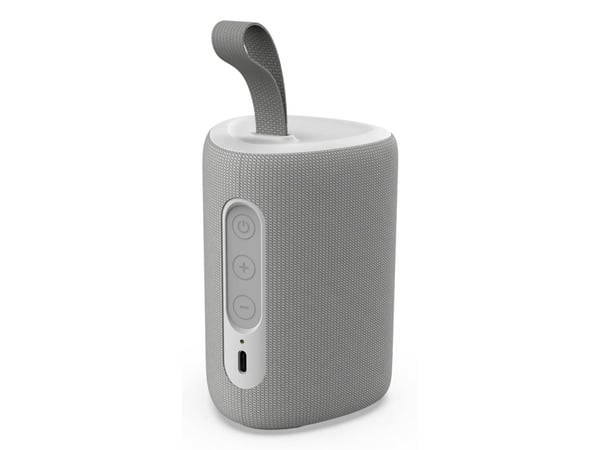 Sinox SXL4021, 6 W, Trådlös, 10 m, Bärbar monohögtalare, Grå, Cylinder