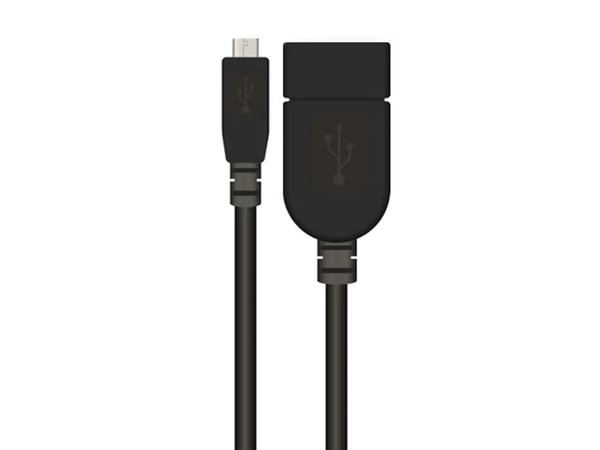 Sinox SXI4950, 0.2 m, Micro-USB B, USB A, USB 2.0, Black