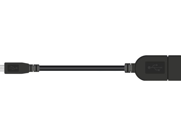 Sinox SXI4950, 0.2 m, Micro-USB B, USB A, USB 2.0, Black