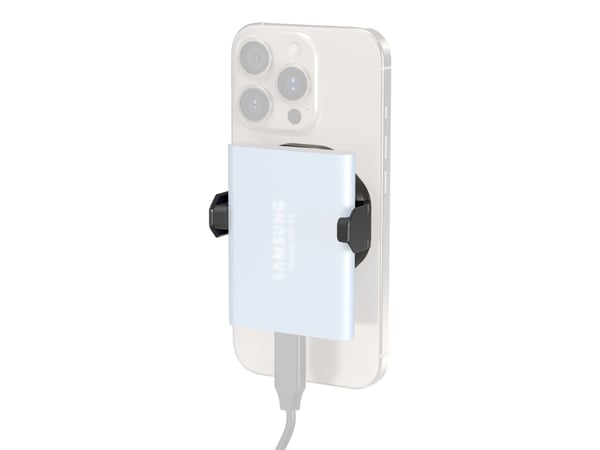 SmallRig 5157, Monteringsklemme, Sort, Aluminium, Silikon, Rustfritt stål, Samsung: T5, T5 EVO, T7, T7 Shield, T9, T9 Shield SanDisk: E30, E61, E81...