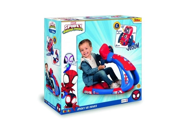 Smoby Spidey ajosimulaattori, jossa on valo ja ääni (370218)