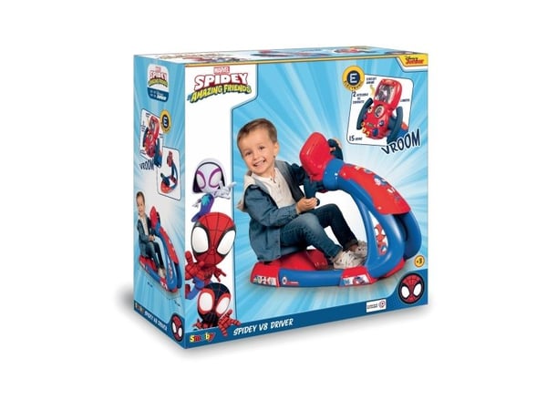 Smoby Spidey ajosimulaattori, jossa on valo ja ääni (370218)