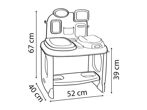Smoby 7600240305, 3 år, Batterier kreves, 2,48 kg