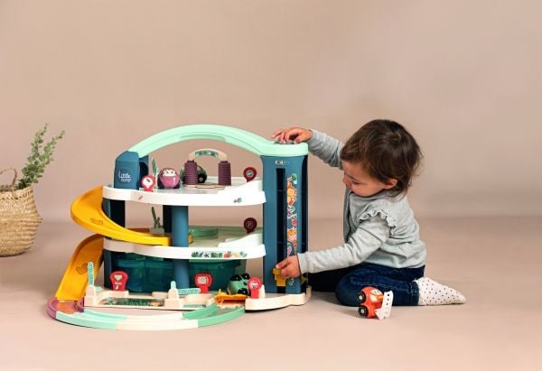 Smoby 7600140203, Bil og garasje, 1,5 år, Flerfarget