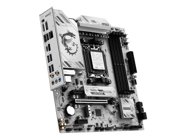 MSI B850M GAMING PLUS WIFI6E - Hovedkort - micro ATX - Socket AM5 - AMD B850 Chipset - USB 3.2 Gen 2, USB-C 3.2 Gen2, USB 3.2 Gen 1 - 2.5 Gigabit L...