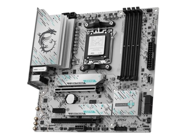 MSI B850M GAMING PLUS WIFI - Hovedkort - micro ATX - Socket AM5 - AMD B850 Chipset - USB 3.2 Gen 2, USB-C 3.2 Gen2, USB 3.2 Gen 1 - 5 Gigabit Ether...