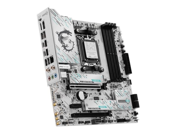 MSI B850M GAMING PLUS WIFI - Hovedkort - micro ATX - Socket AM5 - AMD B850 Chipset - USB 3.2 Gen 2, USB-C 3.2 Gen2, USB 3.2 Gen 1 - 5 Gigabit Ether...