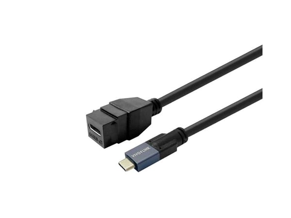 VivoLink Pro - USB-kabel - USB-C (hann) til USB-C (hunn) nøkkelsky - USB 3.2 Gen 2 - 20 V - 5 A - 50 cm - 4K 30Hz støtte, up to 20 Gbps data transf...