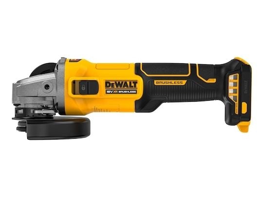 DeWALT DCG407N-XJ, 9000 RPM, 12,5 cm, Akku, 1,6 kg, Harjaton moottori
