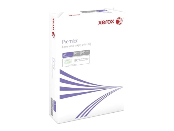 Printerpapir Xerox Premier 90g A4 hvid - (500 ark pr. pakke x 5 pakker)