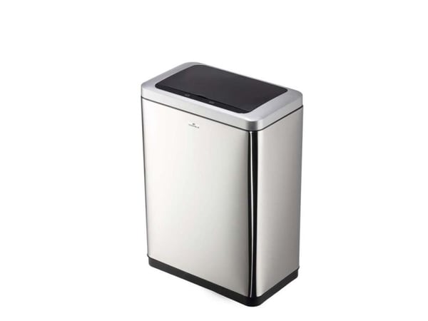 Durable 342423, 40 l, Rektangulär, Rostfritt stål, Silver, Sensor, ??