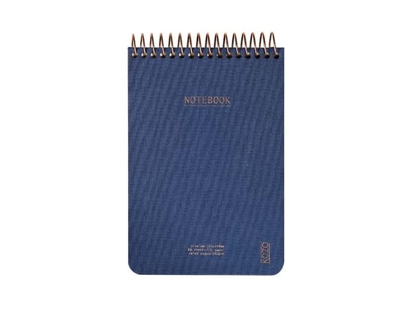KOZO Notebook A6 Premium Navy168x105x22mm 0,169kg (1kpl)