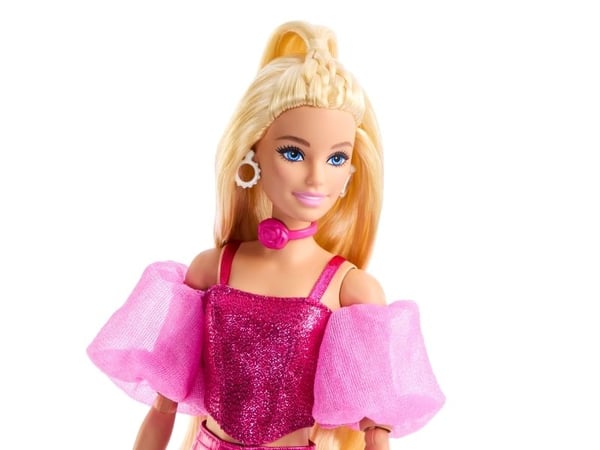 Barbie Deluxe Style Rosa Korsett Blond Dukke