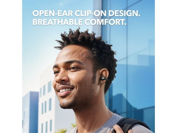 Soundcore C40i - True wireless-hodetelefoner med mikrofon - åpent øre - over-øret-montering - Bluetooth
