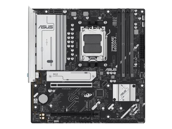 ASUS PRIME B850M-A-CSM - Hovedkort - micro ATX - Socket AM5 - AMD B850 Chipset - USB 3.2 Gen 2, USB 3.2 Gen 1, USB-C 3.2 Gen 1 - 2.5 Gigabit LAN - ...