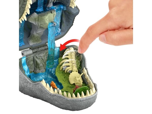 Jurassic World MICRO ADVENTURES Tyrannosaurus Rex, Action/ Eventyr, 4 år, Grønn, Grå, Plast