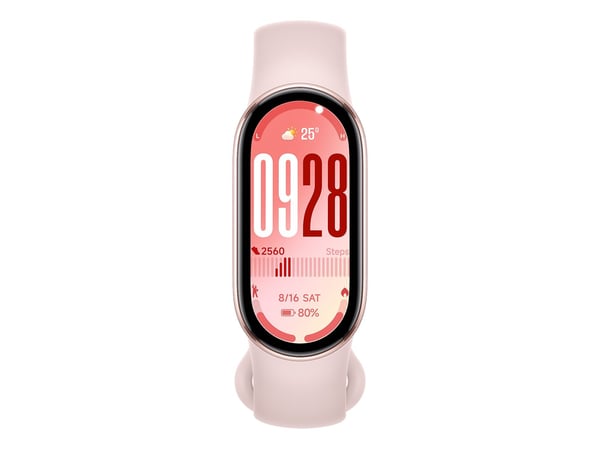 Xiaomi Smart Band 10 - Aktivitetssporer med stropp - TPU - håndleddstørrelse: 135-210 mm - display 1.72" - Bluetooth - 15.95 g - mystisk rose
