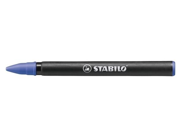 STABILO 6890/041-20, Blå, Medium, Plast, 0,5 mm, Rollerpenner, 20 stykker