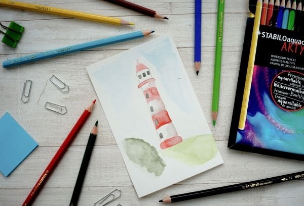 STABILO aquacolor ARTY, Monivärinen, 24 kpl