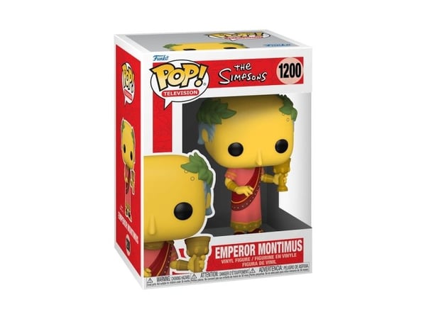 FUNKO POP! Vinyylihahmo Simpsonit - Keisari Montimus, 9 cm, FUNKO POP!