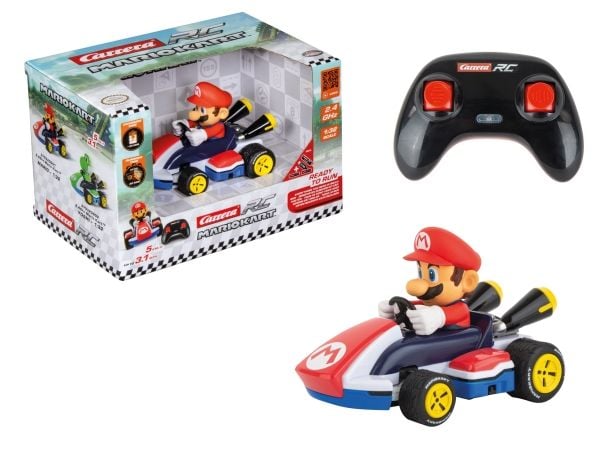 Carrera RC 370320001 Race Kart Mario 1:32 RC-malliauto, aloittelijan malli Elektroniikka kilpa-auto