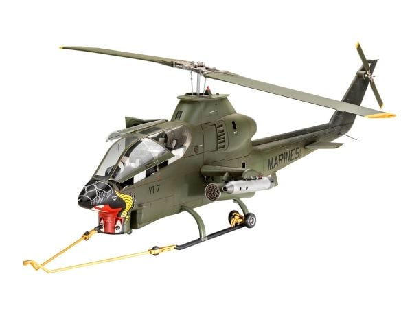 Revell 03821, Helikoptermodell, Monteringssett, 1:32, Bell AH-1G Cobra, Gutt, Plast