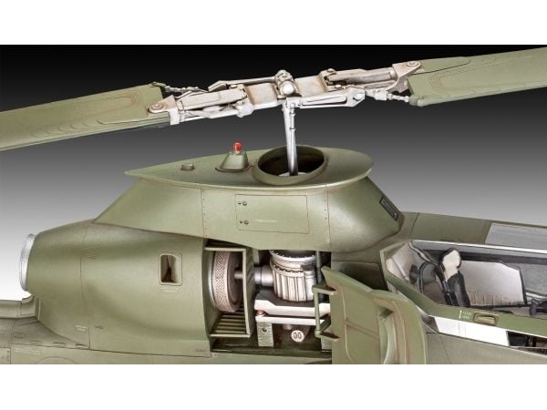 Revell 03821, Helikoptermodell, Monteringssett, 1:32, Bell AH-1G Cobra, Gutt, Plast