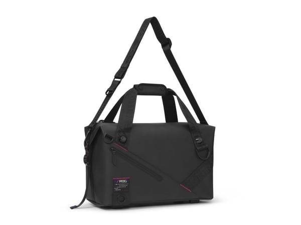 ASUS ROG SLASH - Duffel bag - polyester, polyuretan, polykarbonat - svart