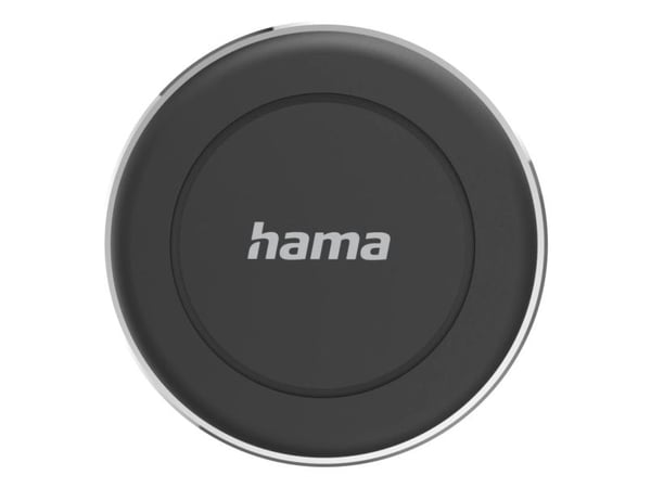Hama Magnet, Mobiltelefon/smarttelefon, Passiv holder, Bil, Svart, Sølv