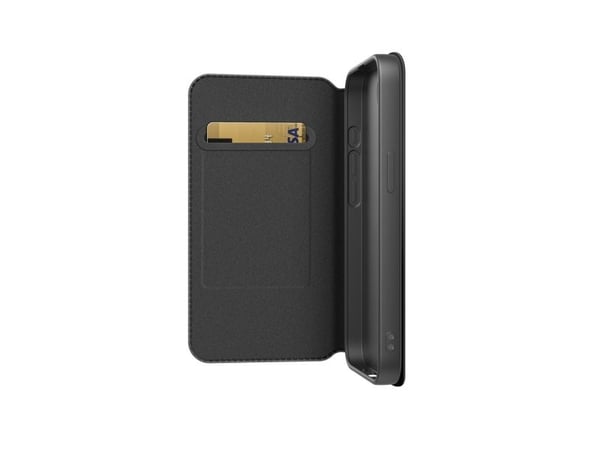 Black Rock 00229688, Folio, Apple, iPhone 16e, 15,5 cm (6.1"), Svart