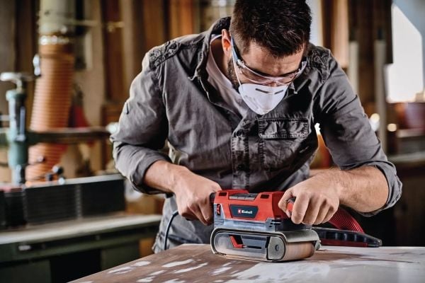 Einhell TE-BS 850 E, Beltesliper, Klemmer, Grå, Rød, 200 RPM, 400 RPM, AC