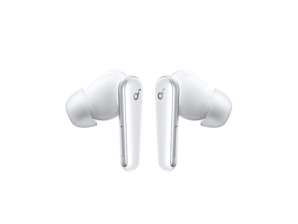 Soundcore Liberty 5 - True wireless-hodetelefoner med mikrofon - i øret - Bluetooth - aktiv støydemping - hvit