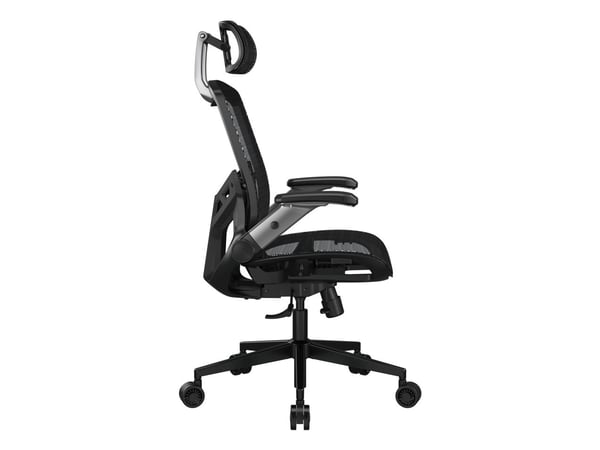 COUGAR CGR-SPO-BLB, Universal gaming-stol, 120 kg, Polstret ryggstøtte, Billøp, Universell, Sort