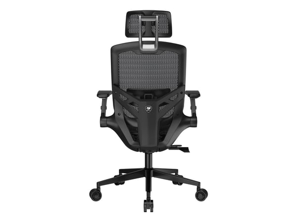 COUGAR CGR-SPO-BLB, Universal gaming-stol, 120 kg, Polstret ryggstøtte, Billøp, Universell, Sort