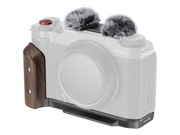 SmallRig 5260, Håndtak, Sort, Tre, Aluminium, Tre, 1/4-20", FUJIFILM X-M5, 47,6 mm