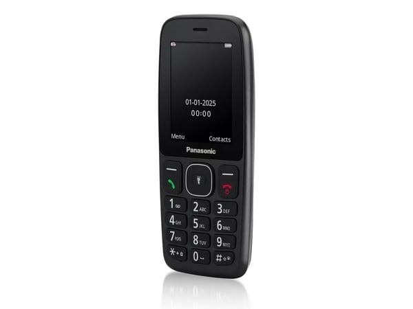Panasonic KX-TF400, Perusmalli, Yksittäinen SIM, 6,1 cm (2.4"), 0,3 MP, Bluetooth, musta