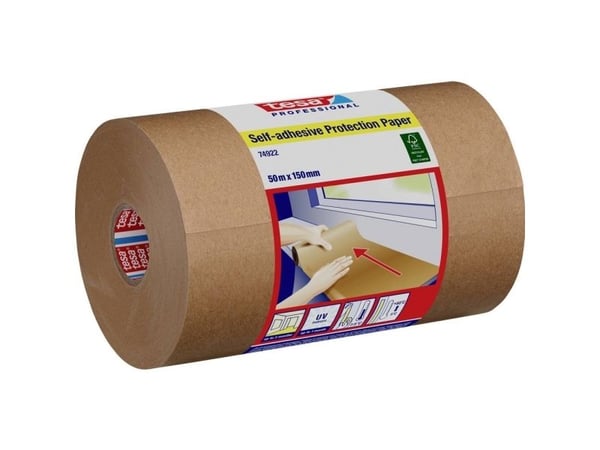 tesa 74922 74922-00000-00-00 Kreppiteippi tesa® Professional Chamois (L x S) 50 m x 15 cm 50 m 50 m