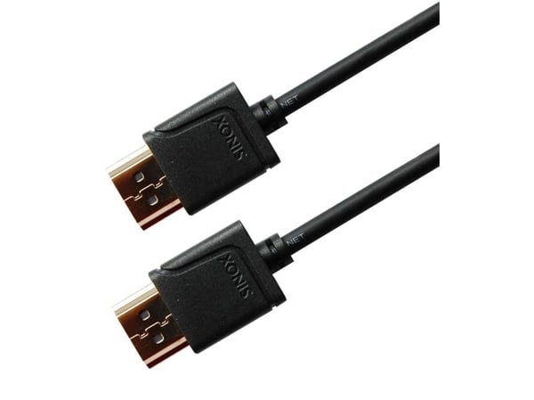Sinox Plus - High Speed - HDMI-kabel med Ethernet - HDMI hann til HDMI hann - 3 m