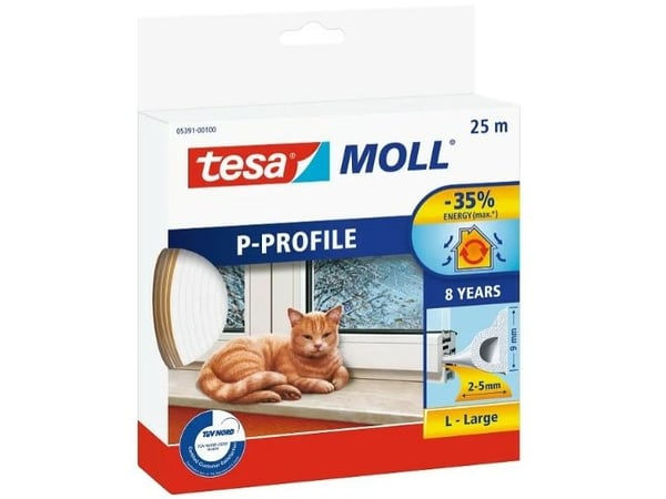 TESA P-Profile, 25 m, Vindu TESA P-Profile, 25 m, Vindu