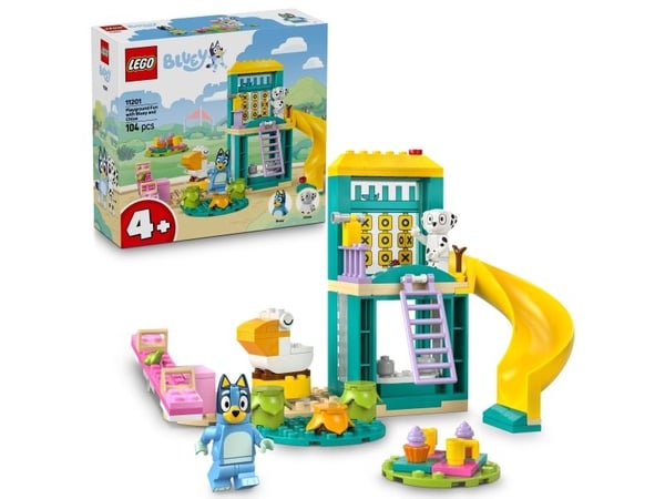 LEGO Bluey 11201 Skoj på lekplatsen med Bluey och Chloe
