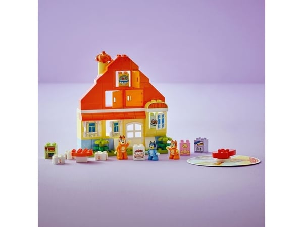 LEGO DUPLO Bluey 10459 Blueys hus med huskespill