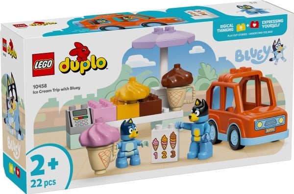 LEGO DUPLO Bluey 10458 Isutflukt med Bluey