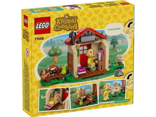 LEGO® Animal Crossing™ 77058 Bee's koselige hus
