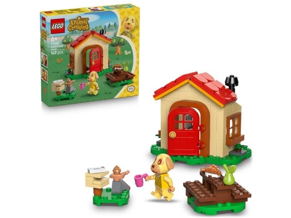 LEGO Animal Crossing 77058 Det mysiga huset där Goldie bor